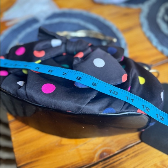 Lulu Guinness Black Polka Dot Bag Set - Picture 10 of 10